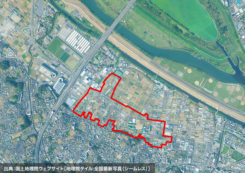 和光北インター東部地区土地区画整理事業