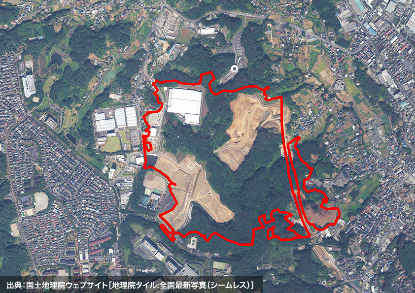 厚木市森の里東土地区画整理事業